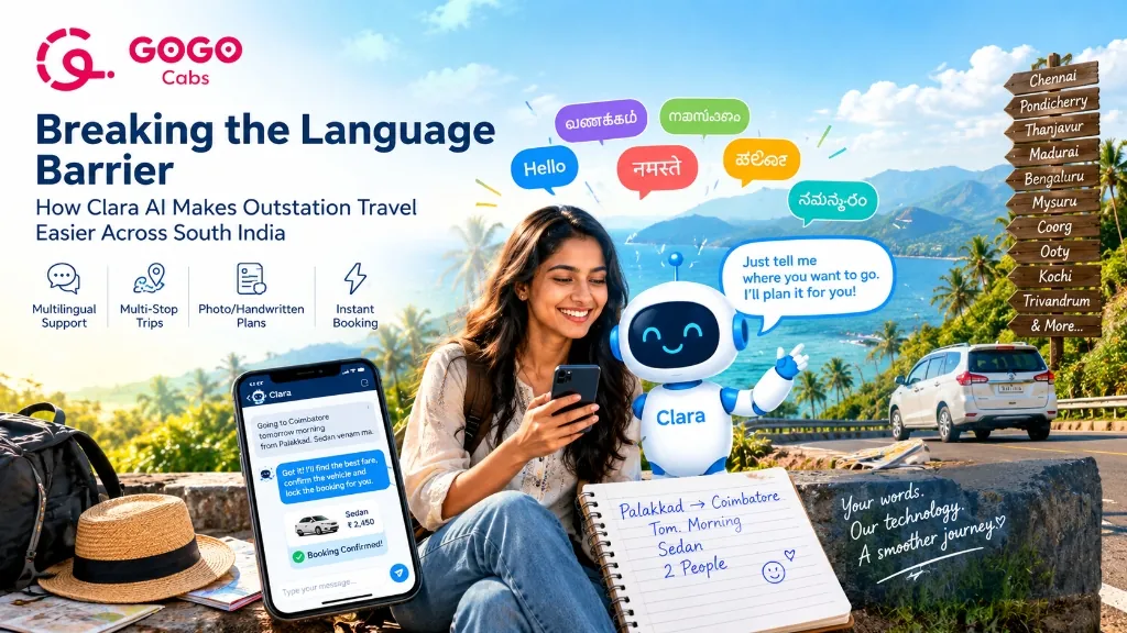 Breaking the language barrier Clara AI makes outstation travel easier across South India